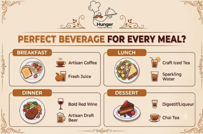 Perfect Beverages for Every Meal